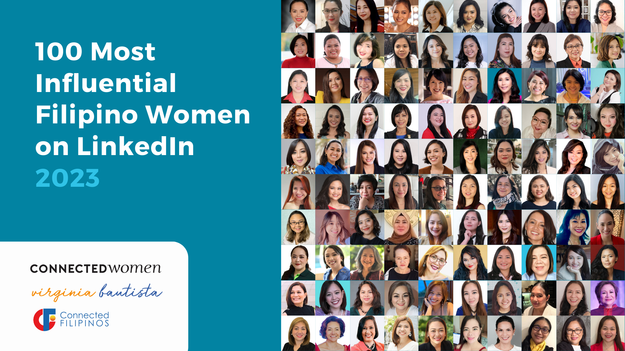 Top 100 Most Influential Filipino Women on LinkedIn 2023